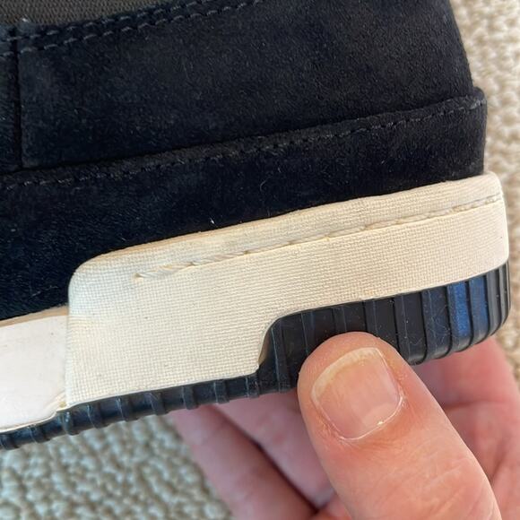 Vince Rhys Chelsea Suede Short Sneaker Boots Water Repellent Women’s size 10 - Picture 12 of 16